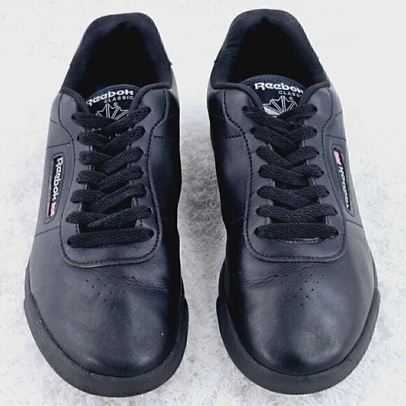 Reebok Classic Womens Princess Lite Shoes Size 8 Black - Picture 8 of 9